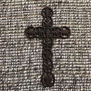 NWOT Gorgeous Wrought Iron Wall Cross